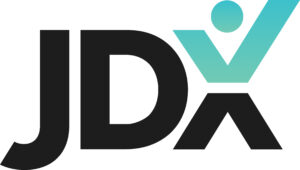 JDX Black Gradient logo